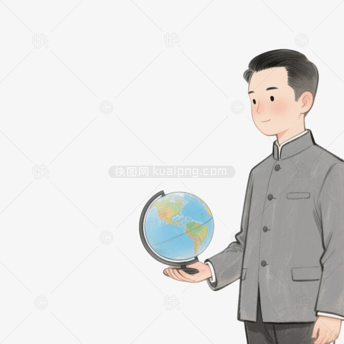 快图网原创卡通男老师