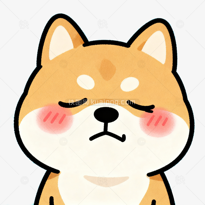 卡通狗表情