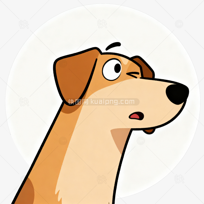 卡通狗表情