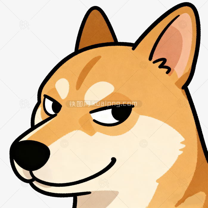 卡通狗表情