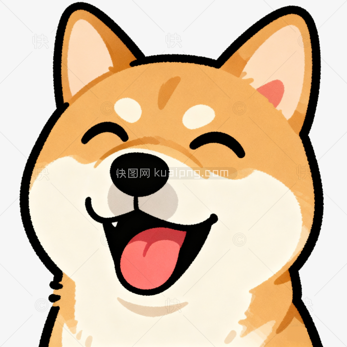 卡通狗表情