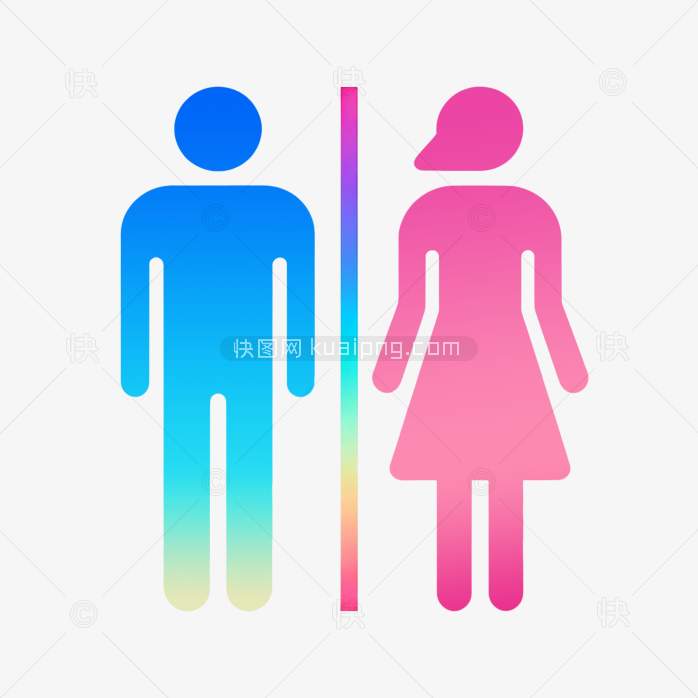 男女厕所图标