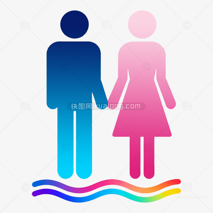 男女厕所图标