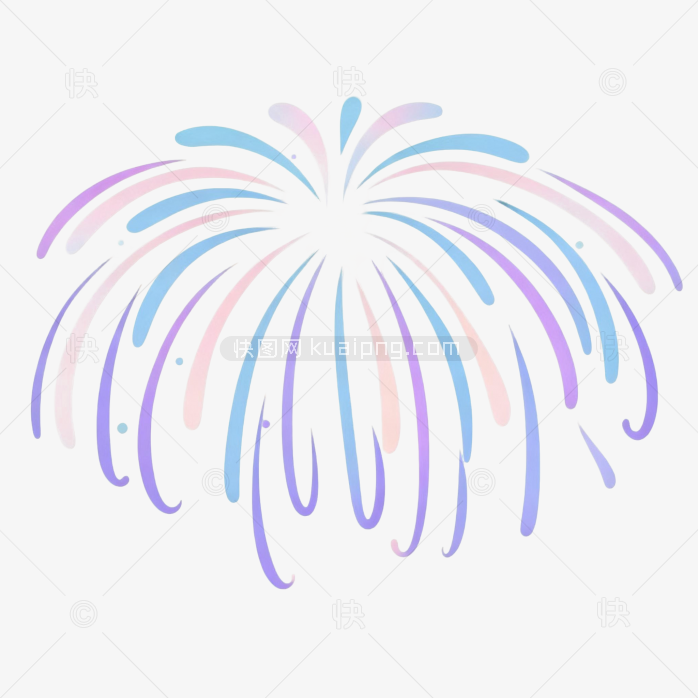 卡通烟花