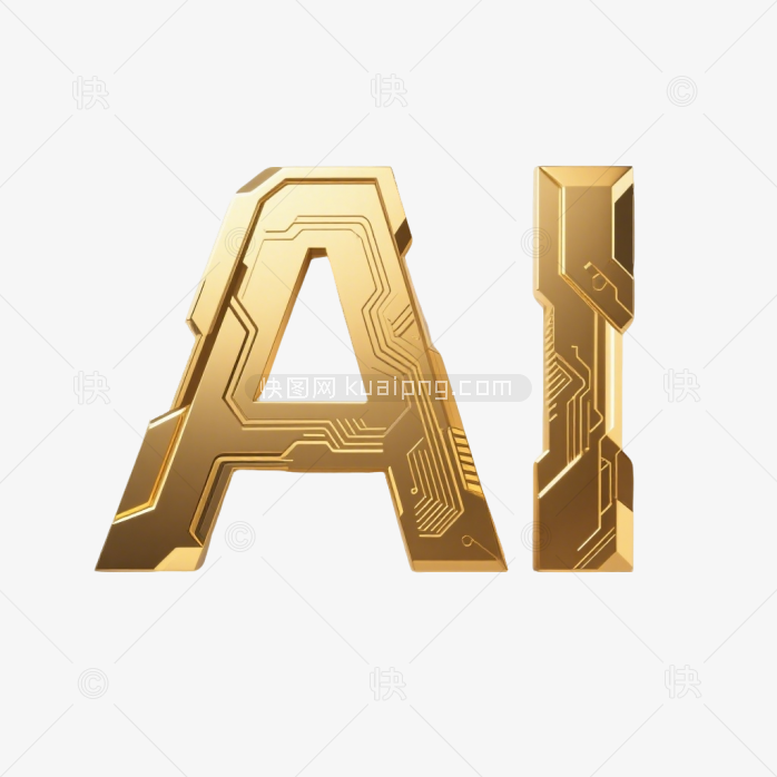 快图网原创立体科技AI字体