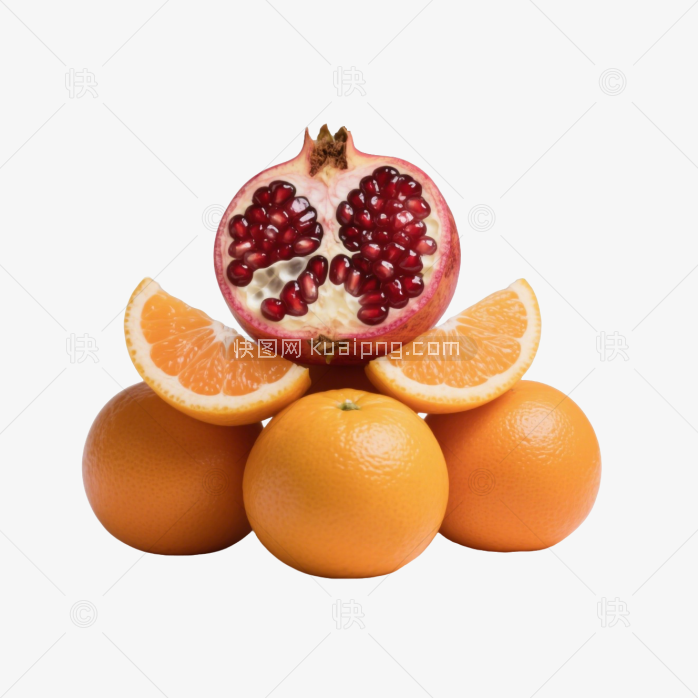 一堆水果