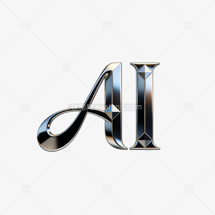 科技感人工智能AI艺术字体