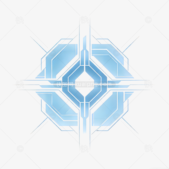 未来蓝色科技元素智能