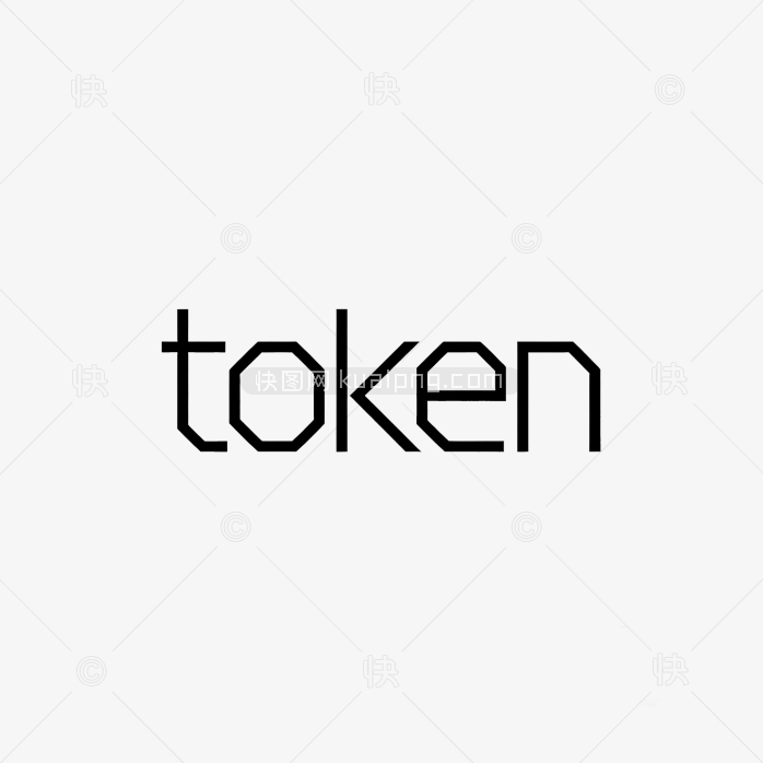 创意字体token未来科技