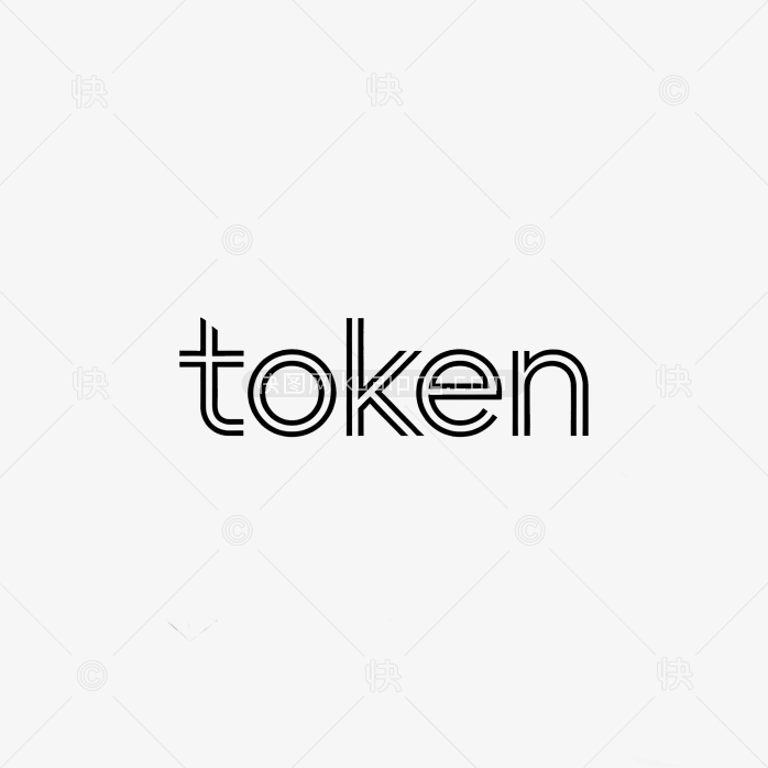 未来科技token词元字体设计