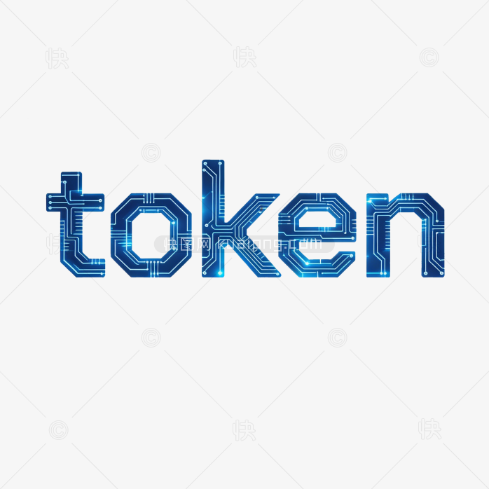 token未来科技创意字