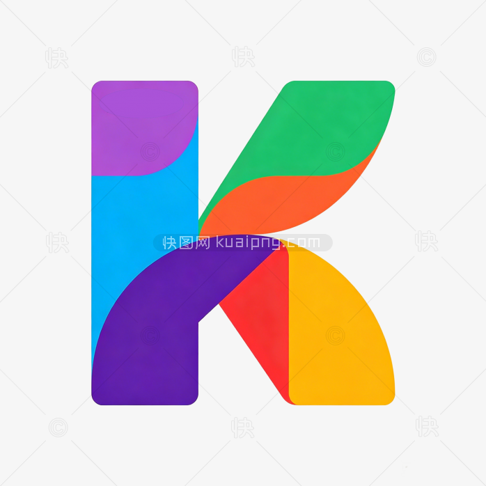 快图网原创字母K标志logo