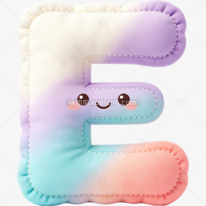 快图网原创字体 logo 素材字母 E