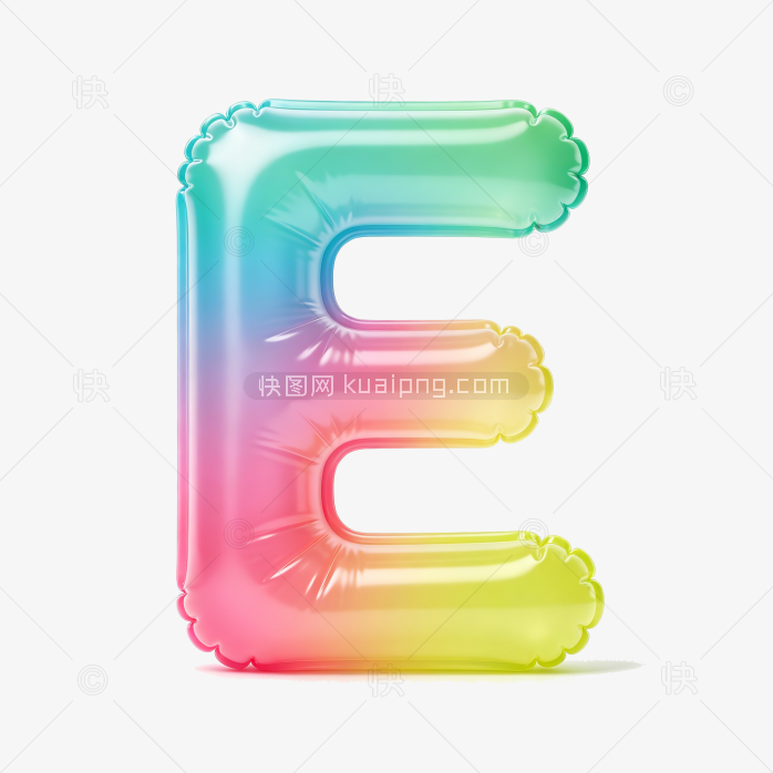 快图网原创创意字体 E 开头标志字母