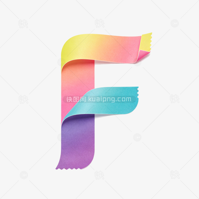 快图网原创字母F字体设计