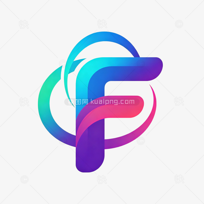 快图网原创字母F字体设计