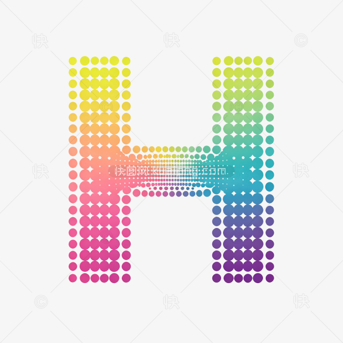 快图网原创字母H开头的logo