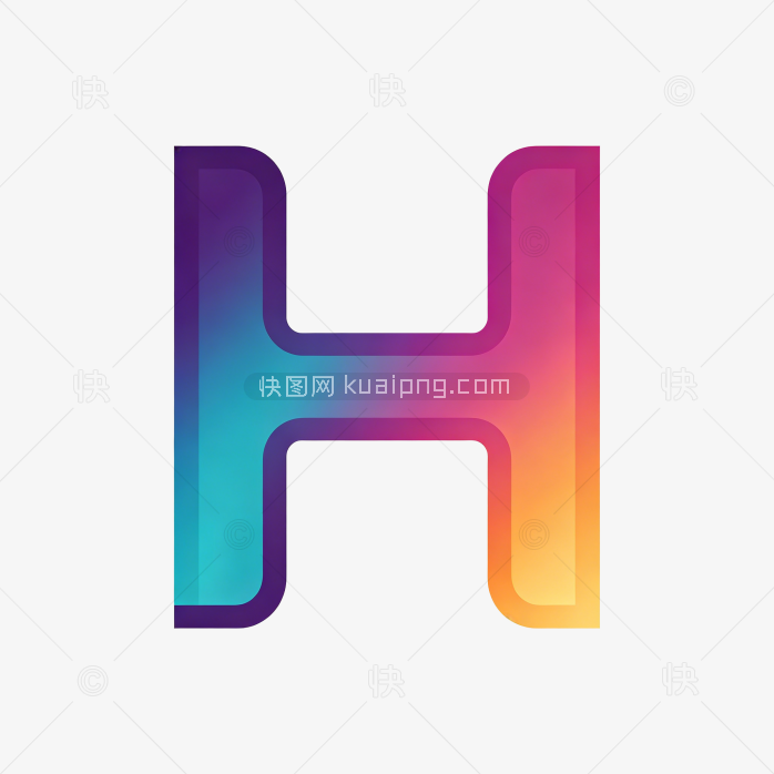 快图网原创字母H开头的logo