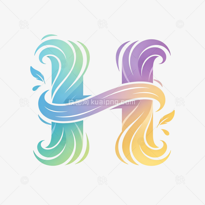 快图网原创字母H开头的logo