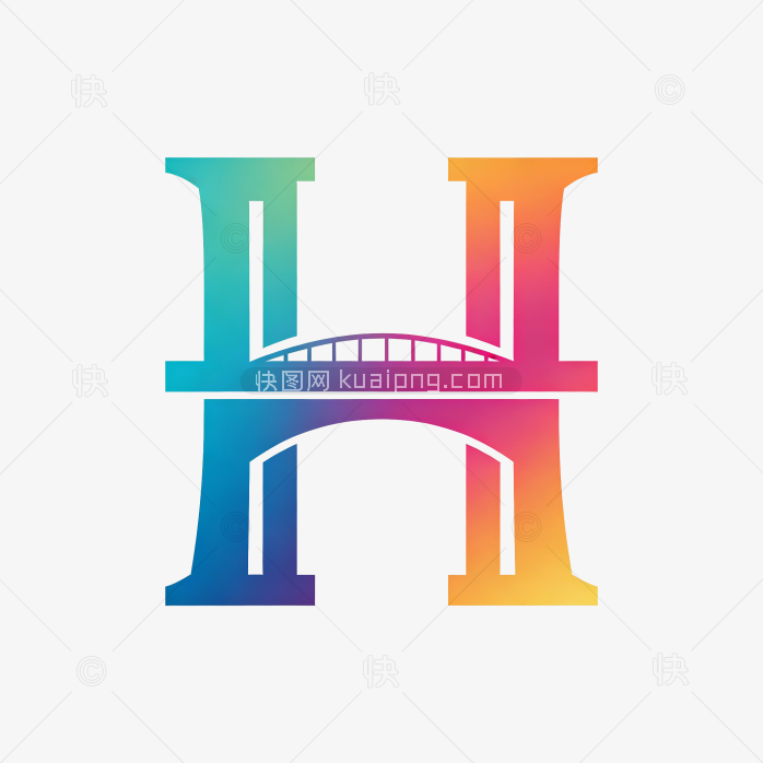 快图网原创字母H开头的logo