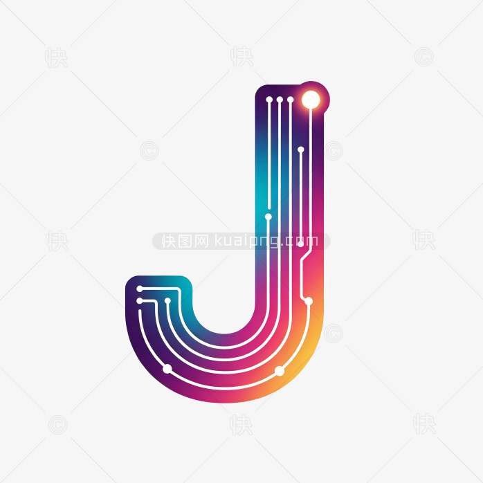 快图网原创字母J