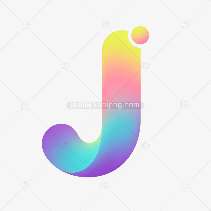 快图网原创字母J