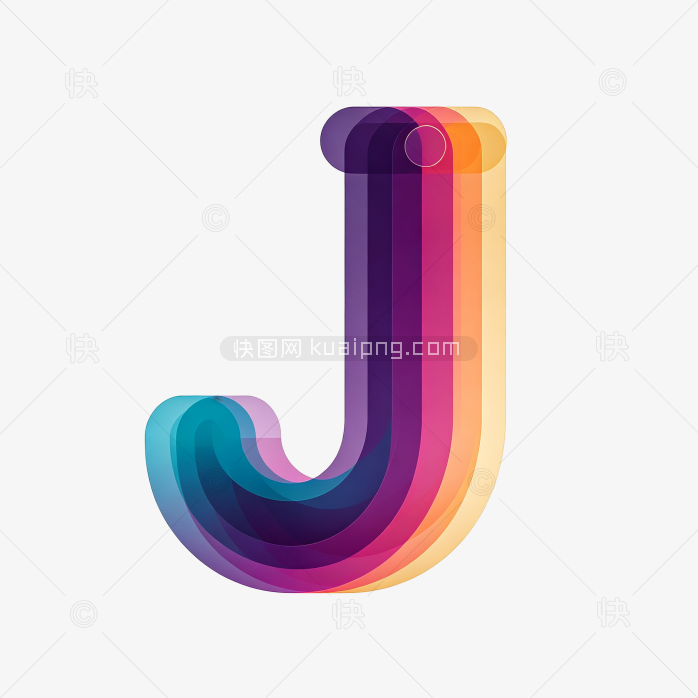快图网原创字母J