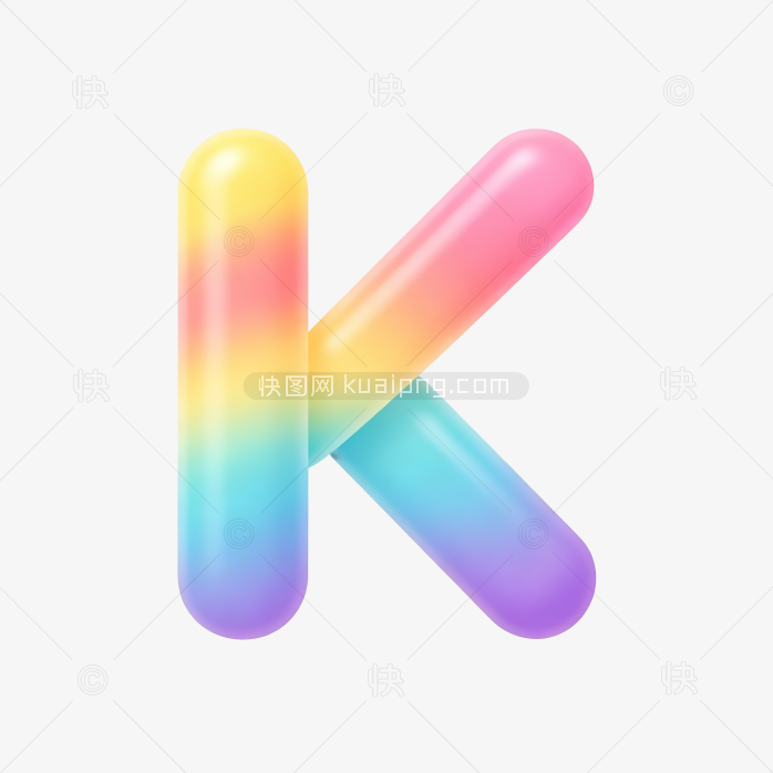 快图网原创字母K