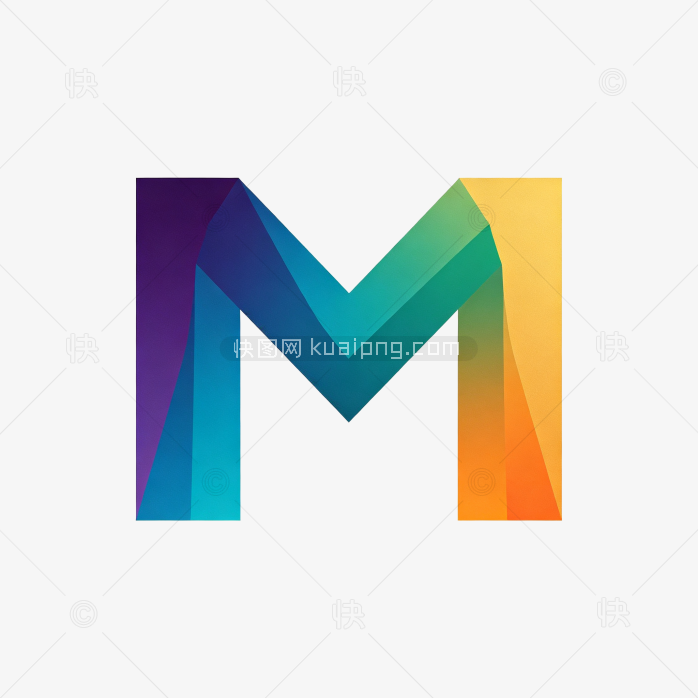 原创创意字母M字体
