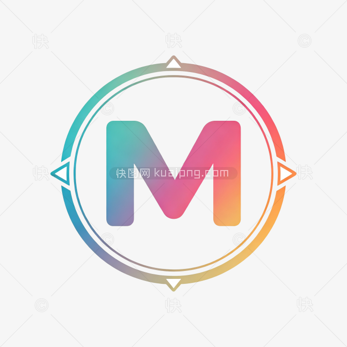 原创创意字母M字体