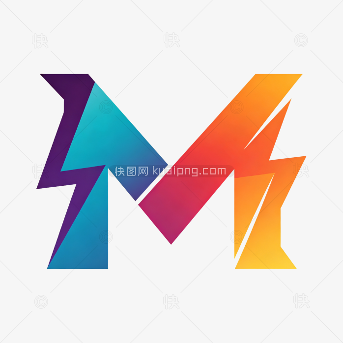 原创创意字母M字体