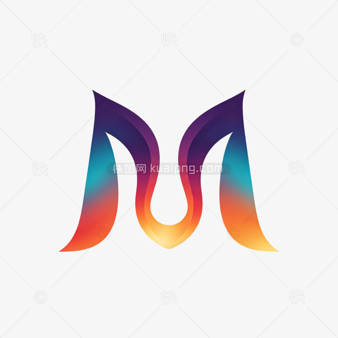原创创意字母M字体