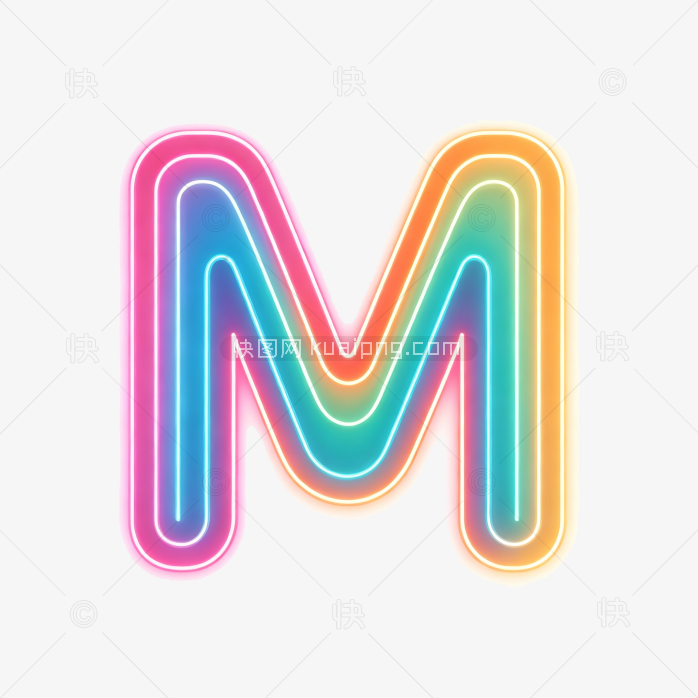 原创创意字母M字体