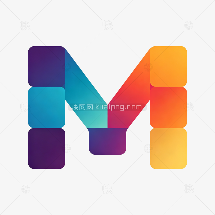 原创创意字母M字体