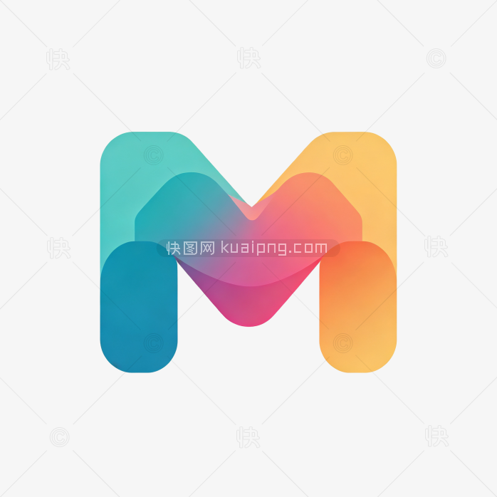 原创创意字母M字体