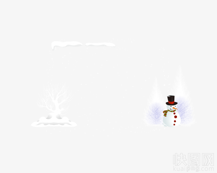 雪人边框