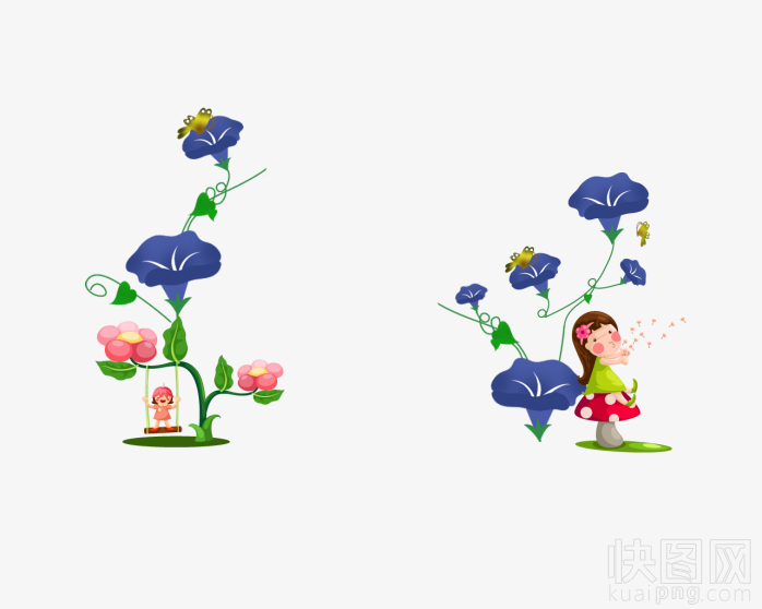 鲜花美女