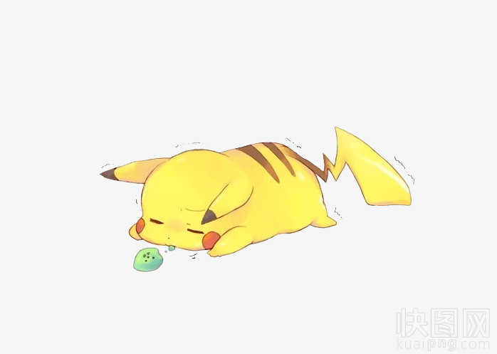 睡觉的皮卡丘