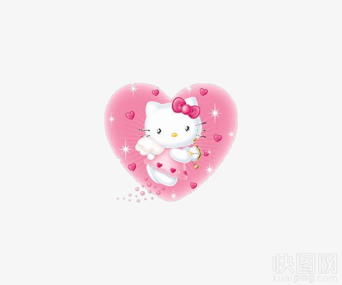 爱心hello kitty