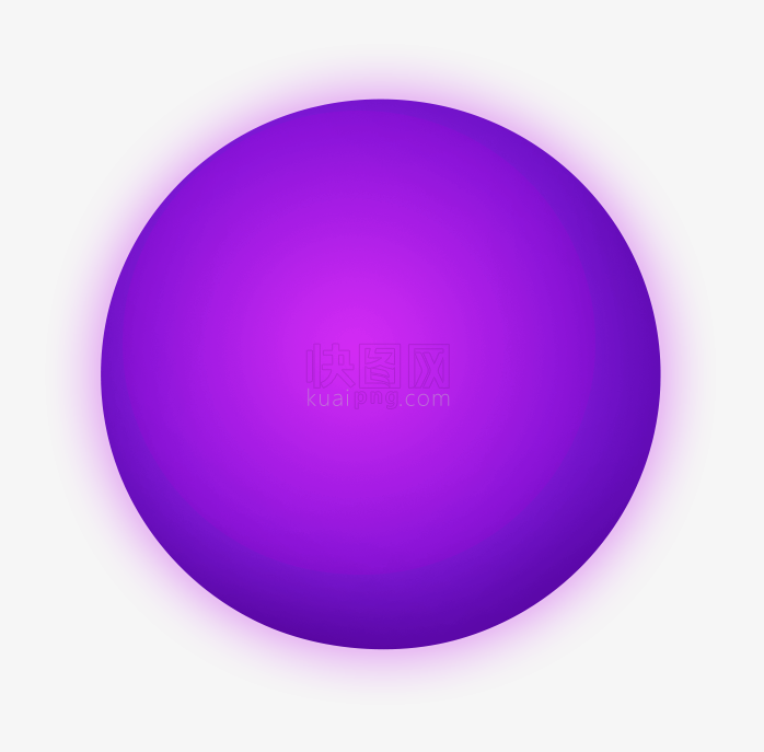 紫色圆形